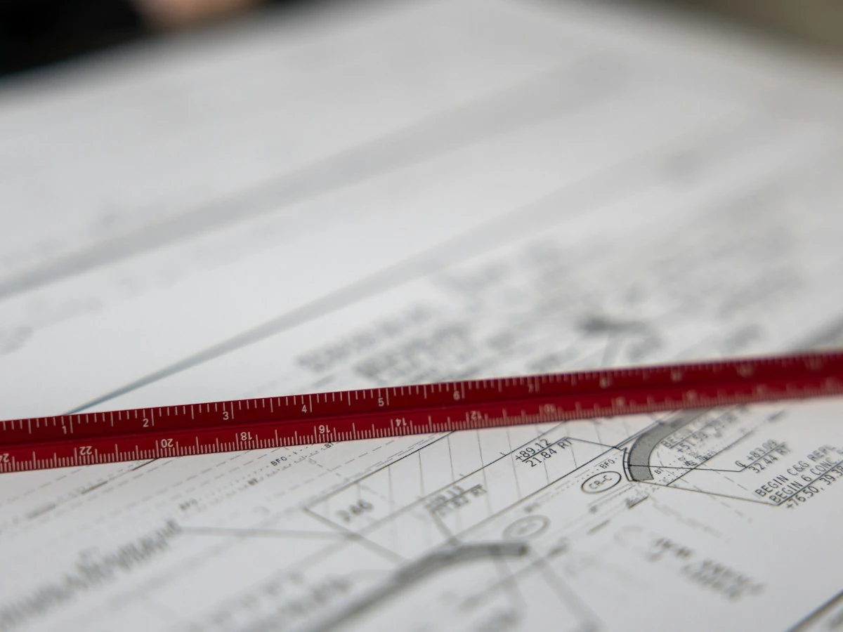 AnimateImage GIF resizer aspect ratio idea: a ruler lying on technical drawings